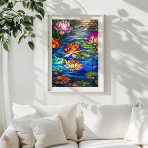 Waterlily Pond Puzzle – 500-Piece Adult Jigsaw Puzzle, Colorful Lotus Flowers & Lily Pads Challenge - View #12