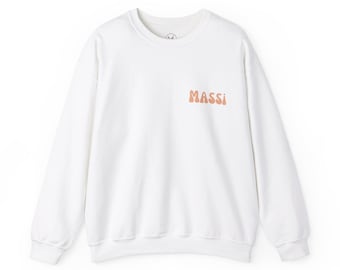 Massi Crewneck Sweatshirt, Indian, Aunt jumper, Gifts for aunts, Massi, Chachi, Bhua, Desi apparel, Punjabi Gifts, Cool Massi club