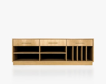 Mid-Century Sideboard, Kommode, Anrichte aus Eichenholz - Livlo D-S07