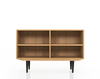 Mid-Century-Sideboard, Kommode, Kommode, Anrichte aus Eichenfurnier – Livlo D-R01