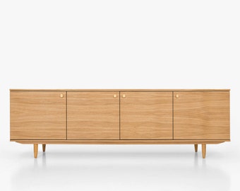 Mid-Century Sideboard, Kommode, Anrichte aus Eichenholz - Livlo D-S08