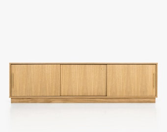 Mid-century sideboard, dresser, commode, credenza made of oak vaneer - Livlo D-S04