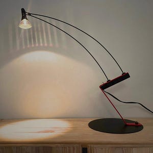 Rare 90s Postmodern Space Age Lamp | Vintage IKEA Table Lamp | Scandinavian Vintage Lamp