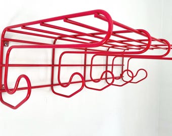レトロポップなIKEAのFrän製レッドコートフック ウォールフック - Etsy