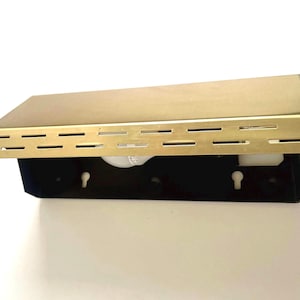 Midcentury Danish Brass Sconce / Bedside Lamp / Wall Lamp - ”Twist” by Knud Christensen