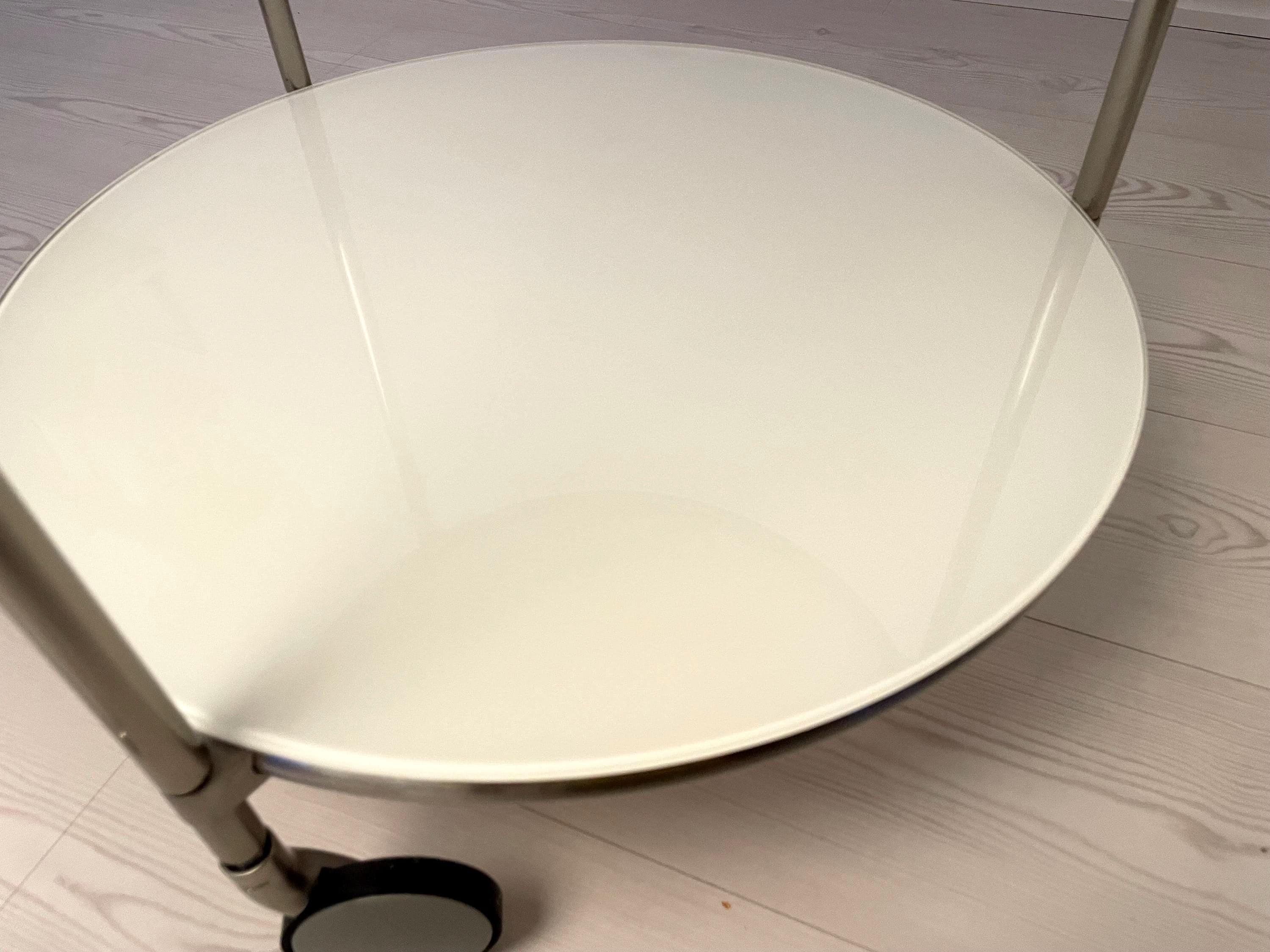 Vintage IKEA STRIND Side Table – 1980s Minimalistic Scandinavian