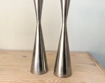 Vintage Design Candle Stick Holders Set of Two by Erika Pekkari for IKEA - 90's