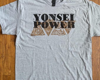 Yonsei Power Linolblock-T-Shirt