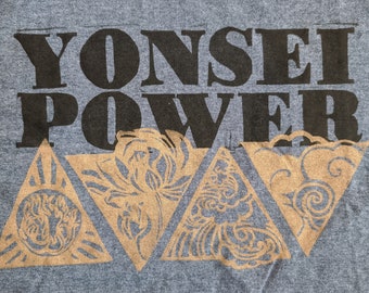 Yonsei Power Linoblock t-shirt