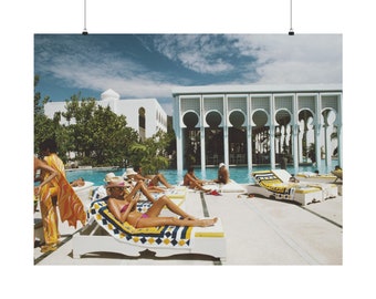 Vintage Slim Aarons Armando’s Beach Club