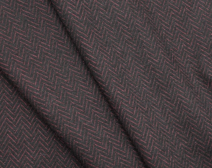 SAMPLE Arietta Ponte de Roma Knit Fabric Herringbone