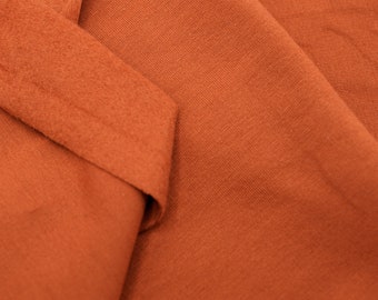 Cotton Fleece Sienna