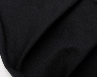 Cotton Fleece Black