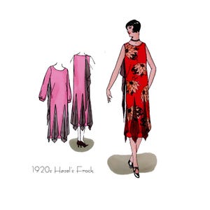 Hazel's Frock Vintage Style Sewing Pattern