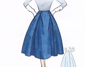 PB & J Skirt Vintage Style Sewing Pattern