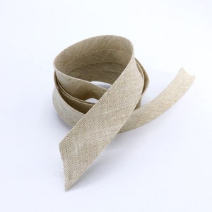 100% Linen Double Fold Bias Tape