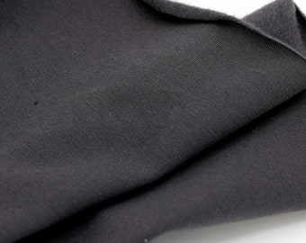 Cotton Fleece Charcoal