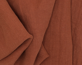 Heavy Sand-Washed Linen Twill - Maple Heavy Sand-Washed Linen Twill - Maple