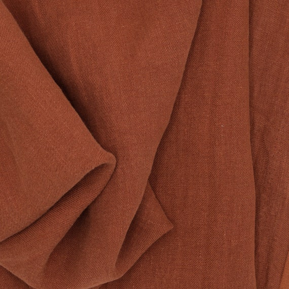 Heavy Sand-Washed Linen Twill - Maple Heavy Sand-Washed Linen Twill - Maple