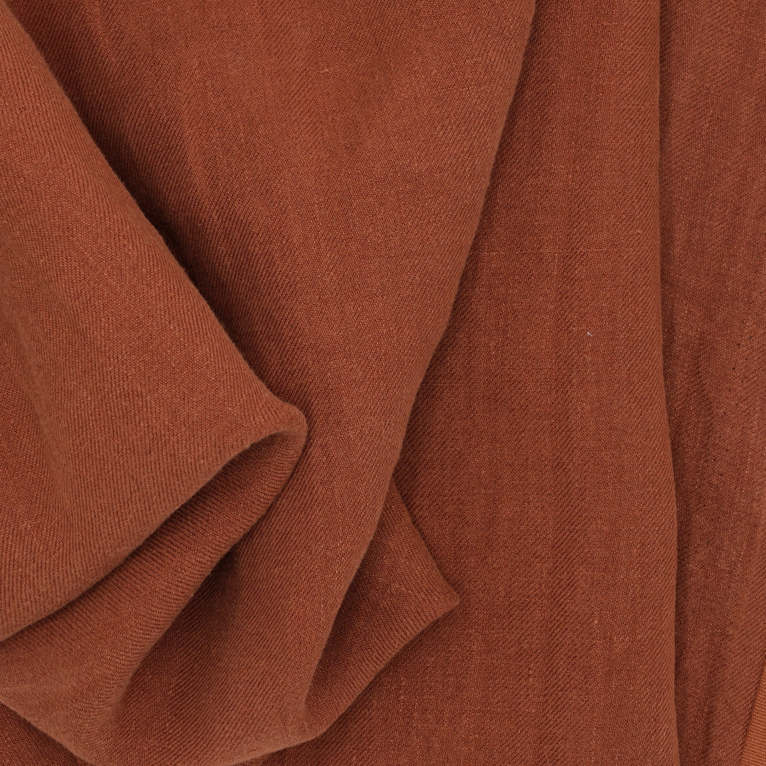 Heavy Sand-Washed Linen Twill - Maple Heavy Sand-Washed Linen Twill - Maple