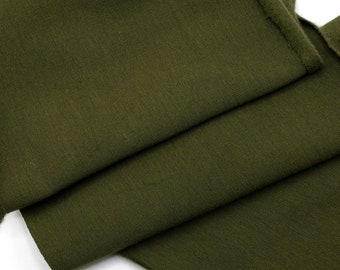 Cotton Fleece Olive