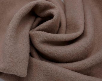 Merino Wool Coating Warm Sand