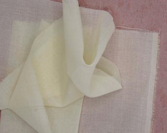 Washed Cotton Lawn Ivory