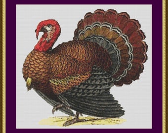 Turkey - Counted Cross Stitch Pattern