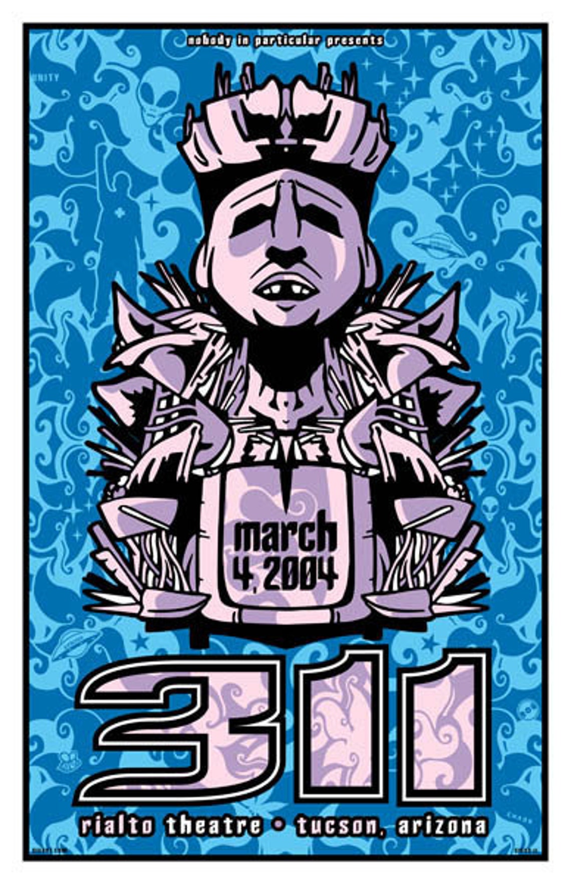 311 Unity Evolver Silk Screened Poster 2004 - Etsy - Etsy