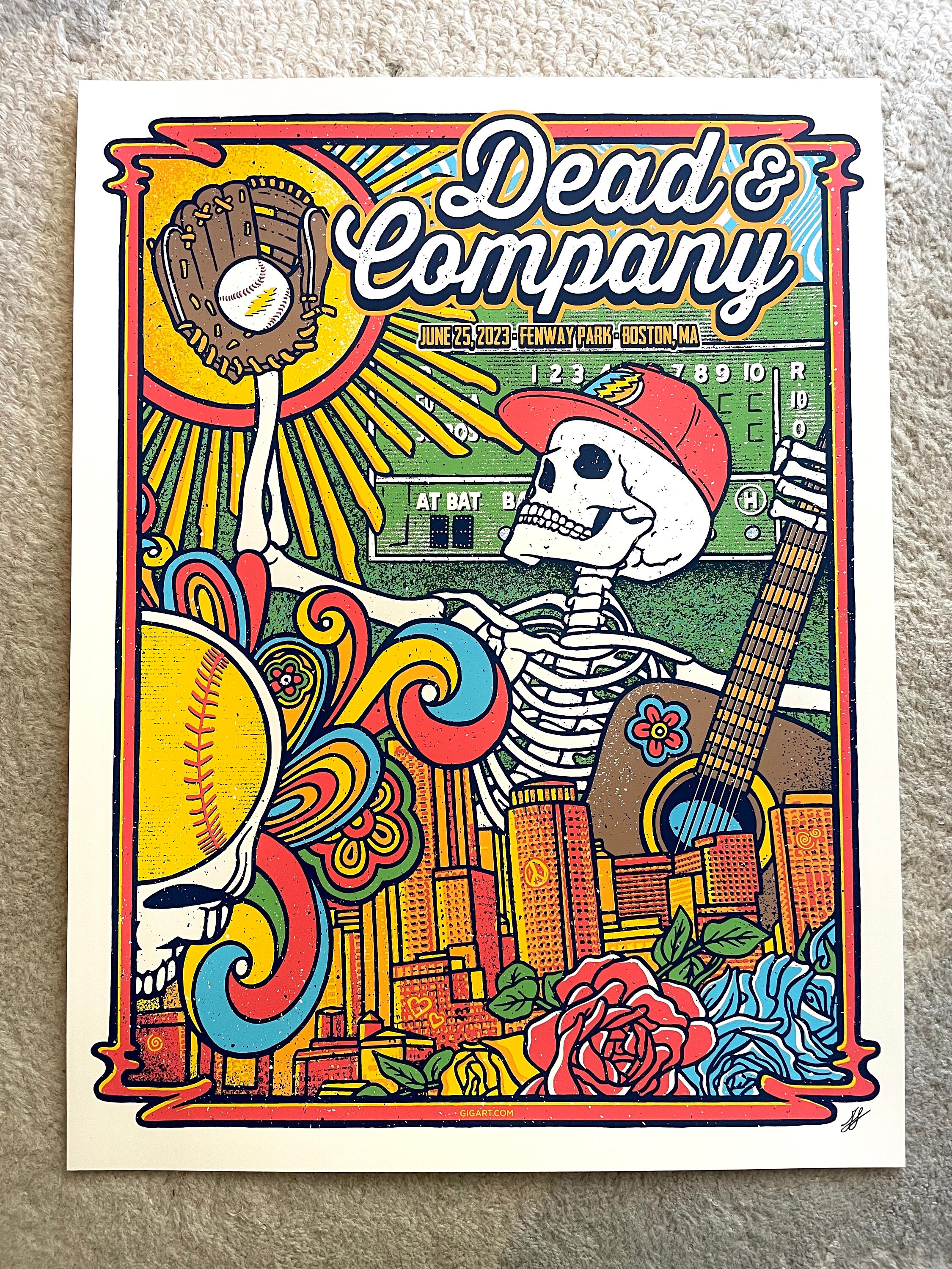Dead and Company - 2023 - Tour Poster - 07-01 - Final Tour