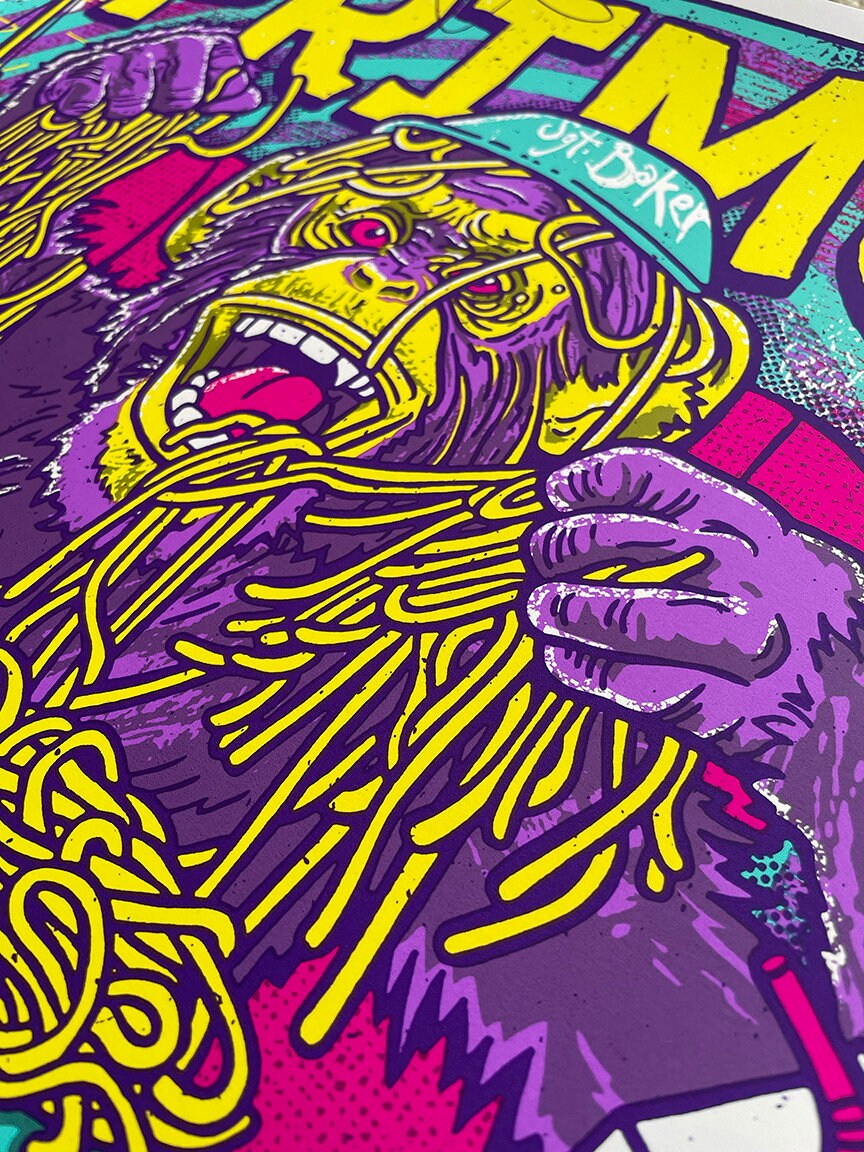 Primus 2024 Spokane WA Main Chimp Chimpanzee Monkey Spaghetti