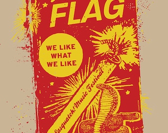 Wild Flag Sasquatch Music Festival 2012 Sleater Kinney Silk Carrie Brownstein Screen Poster - Etsy