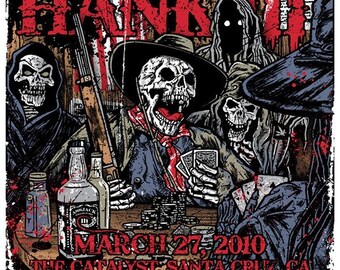 Hank Williams III Catalyst Silk Screen Poster - Etsy