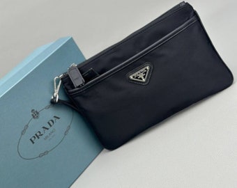 Authentic Prada Polyester Black Handbag