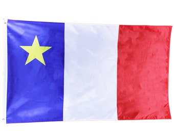 Acadische vlag 3'x5'