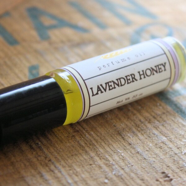 Lavender Honey Perfume Oil Coconut Hemp Roll On