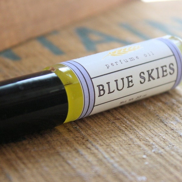 Blue Skies Perfume Oil Coconut Hemp Roll On