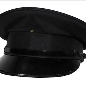 Quepe do Exército Britânico, Chapéu Militar Vintage, Sem Distintivo (Excedente Usado)