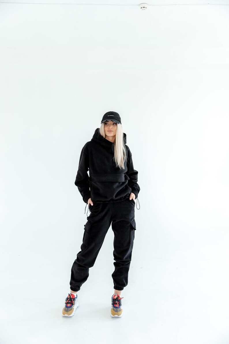 2 Piece Girls Lotus Pink Hoodie Jogger Set