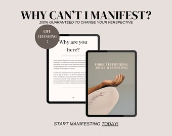 WHY CAN'T I MANIFEST? - The ultimate guide to manifestation