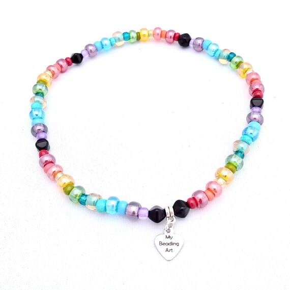 colorful anklets