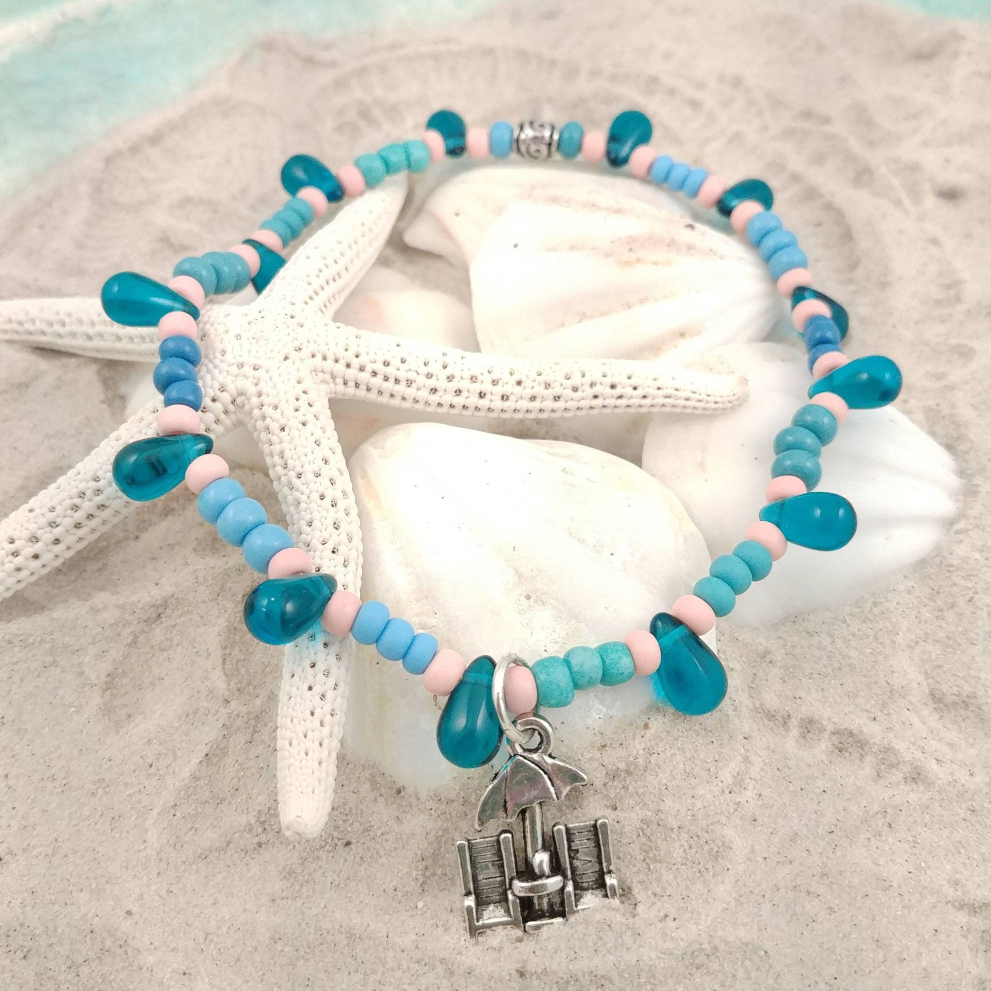 colorful anklets