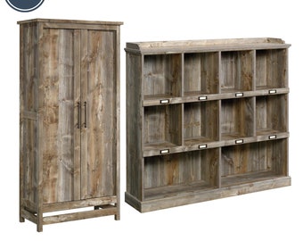 Bookcases and pantries for residences, apartments, and offices