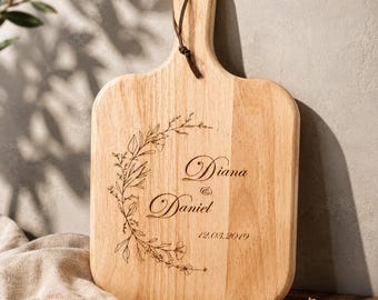 Wedding board | Snack board | Personalized wooden board | Engraving on wood | Gift | Wedding | Ceremony | Marriage | Wedding | Engraved board