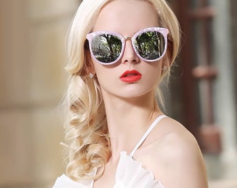Fashion Sonnenbrillen|Sonnenbrillen|UV-Schutz Brillen|Damenbrillen|Sonnenbrillen|Trendy Sonnenbrillen|Handgemachte Sonnenbrillen|Geschenk für Sie