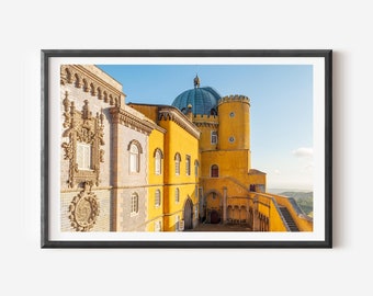 Pena Palace Photo, Sintra Portugal Art Print