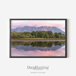 Mount Si Snoqualmie Washington Photo, North Bend WA Photo, Washington State Mountain Print, PNW Landscape Art