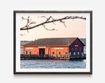 Coupeville WA Wharf Photo, Whidbey Island Art, PNW Photography, Washington State Art