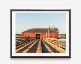 Whidbey Island Photo, Coupeville Wharf Picture, PNW Photography, Washington State Art