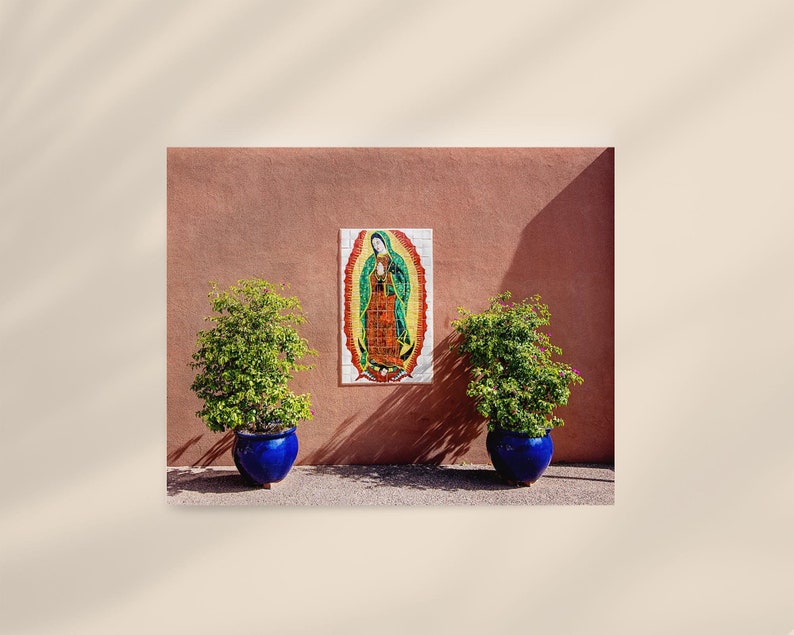 New Mexico Art Set of 4 Prints, Santa Fe Photography, Southwest Gallery Wall image 8